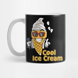 Ice Cream Cool Summer Vacation Glasses Mug